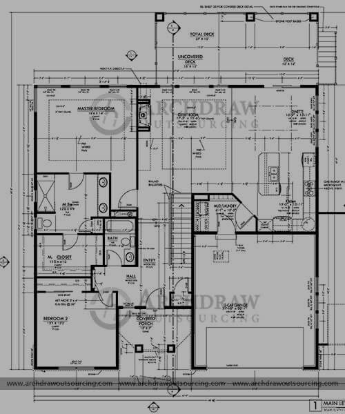 Architectural CAD Drawing Drafting Colorado Project