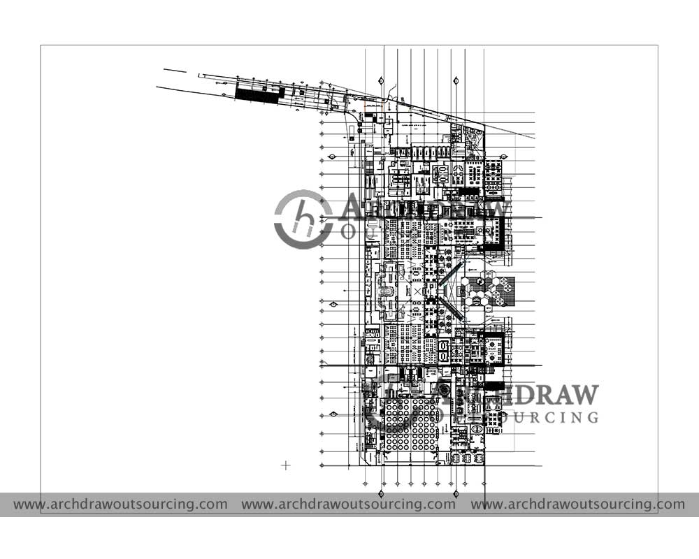 Basement Level Plan Drawing - Colorado