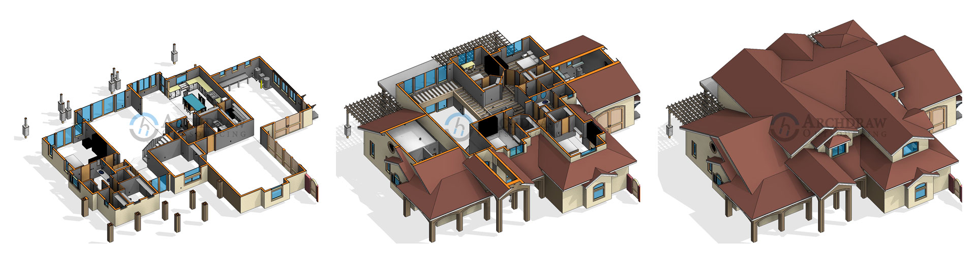 3D Modelling in Revit