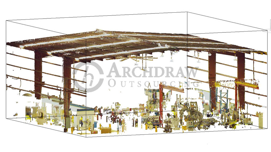 Point Cloud Data Interior Details