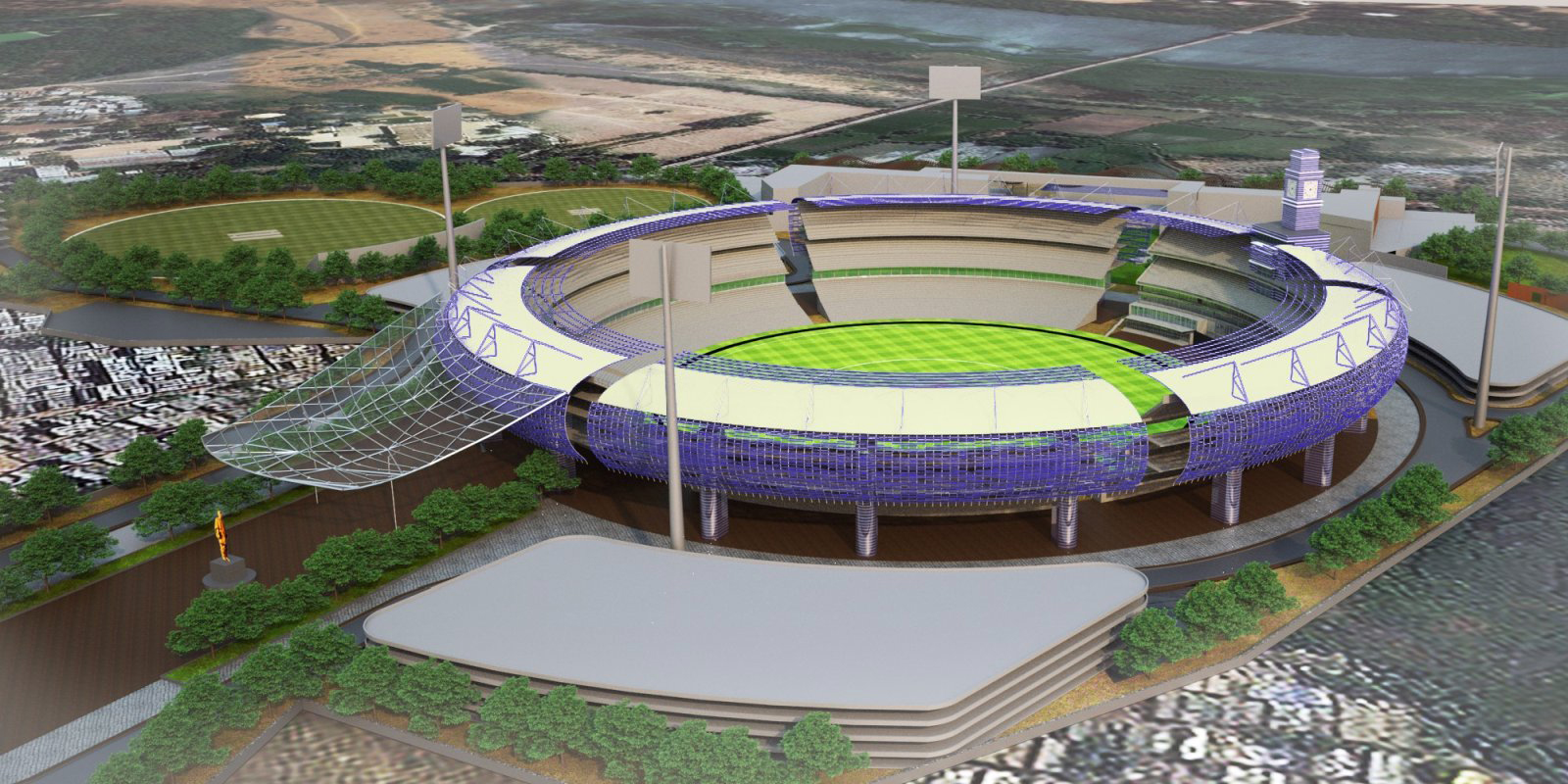Motera Stadium Design Concept