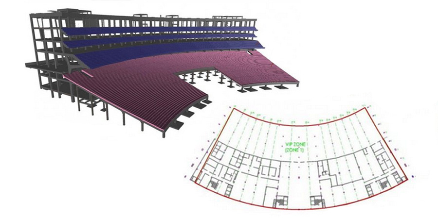 VIP Zone Sectional View