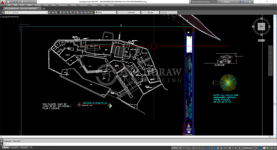 AutoCAD DWG file for Revit Conversion