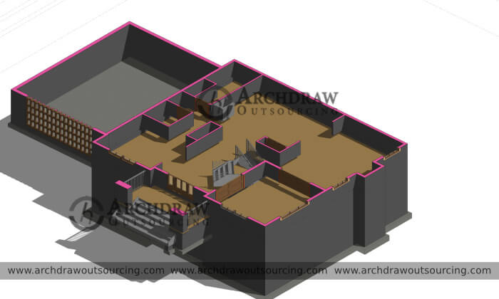 BIM Modeling for Residence Project Philadelphia, Pennsylvania, USA