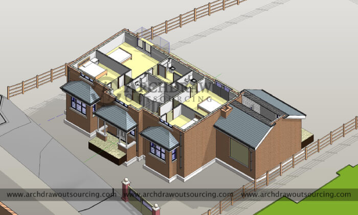 Architectural 3D BIM Modeling Oxford