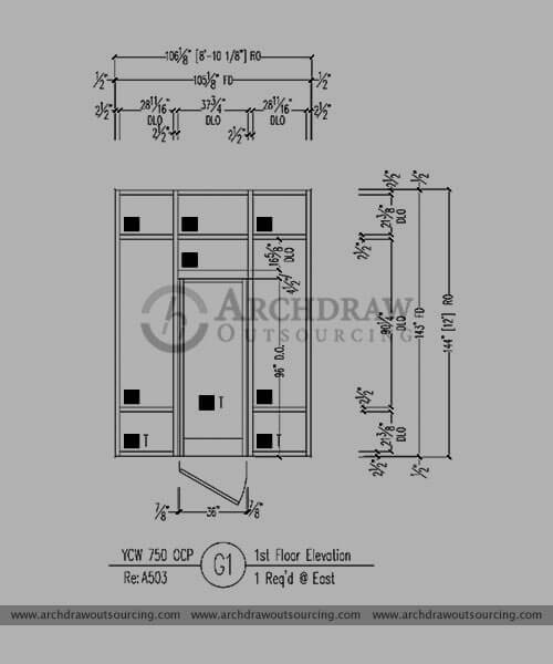 Glazing Shop Drawing Project Australia