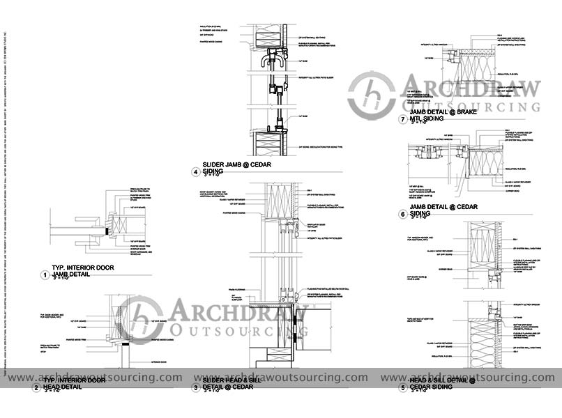 Home Site BIM Elevation Plan Denver