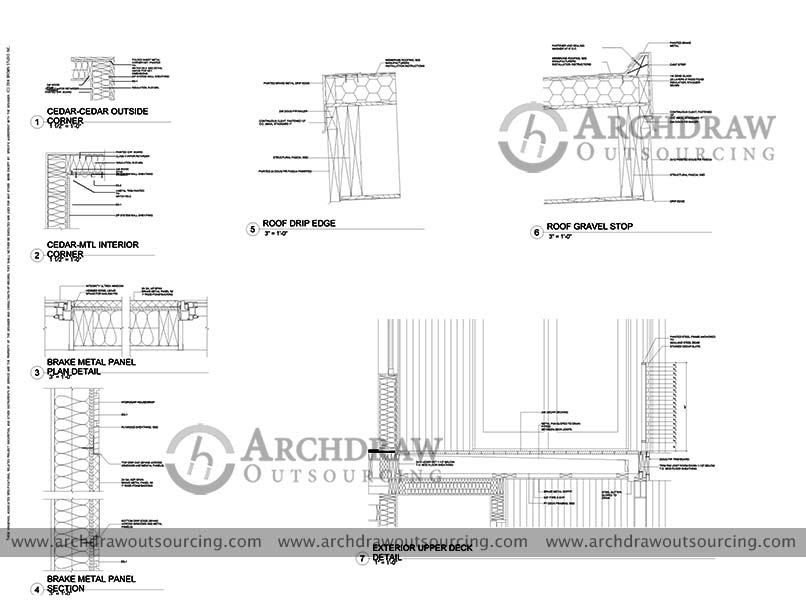 Home Site BIM Elevation Plan Nashville