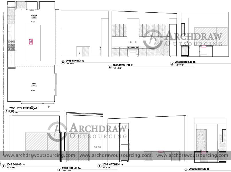 Home Site BIM Elevation Plan San Diego