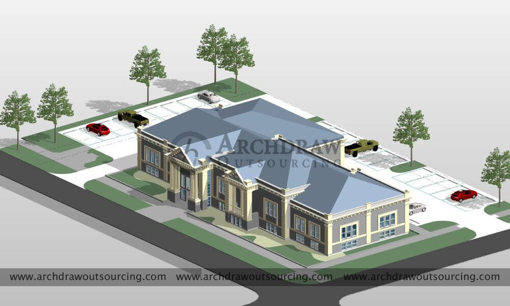 Sketchup 3D Modeling Mississippi