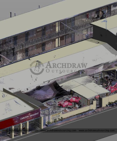 Point Cloud to BIM for Hotel Project