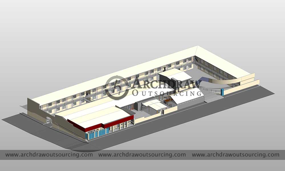 Point Cloud to BIM Hotel Project Missouri