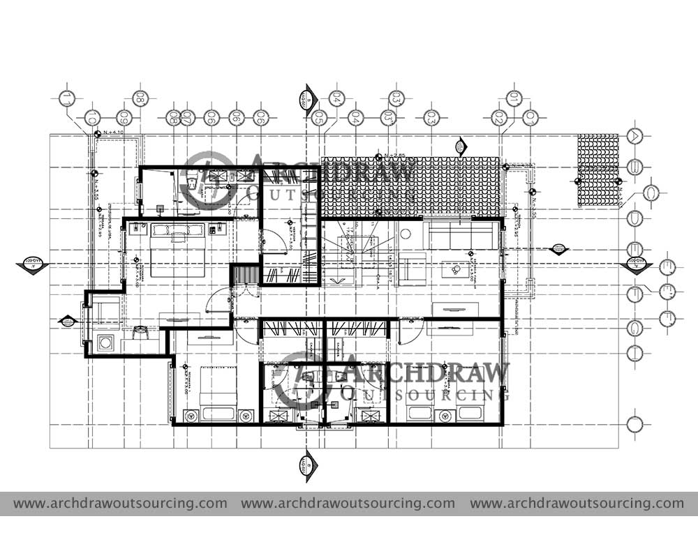 rough sketch of apartment house (FULL HD... | Stock Video | Pond5