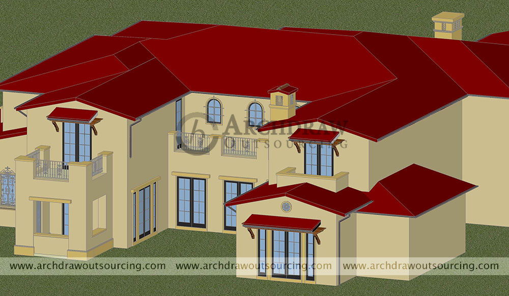 Exterior AutoCAD 3D Modeling Australia