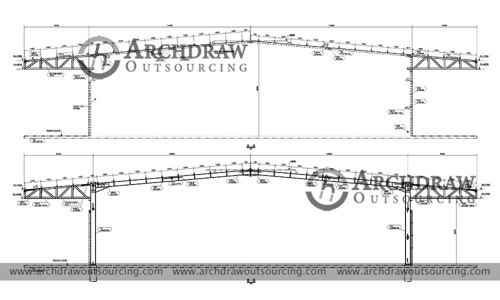 Stairs Fabrication Shop Drawing Services, DACO Engineering - ID: 22257339133