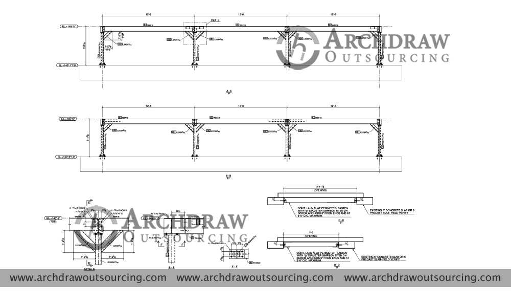 Steel Stage Columns Detailing Brisbane