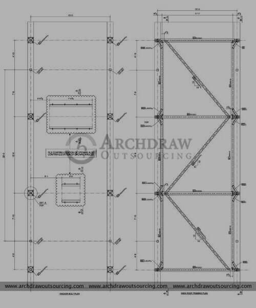 Structural Steel Stage Detailing Project