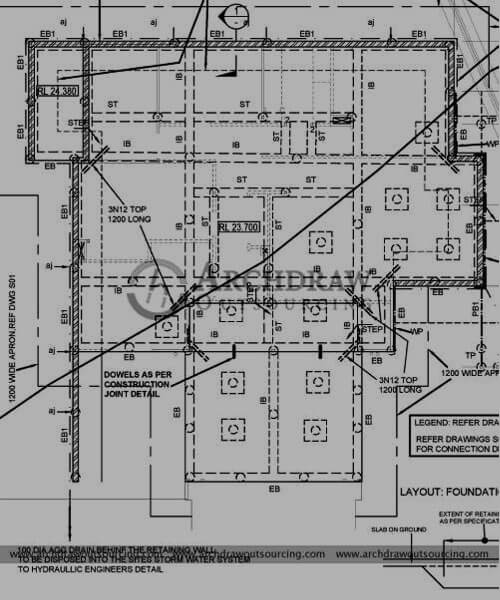 Structural Detailing Drawing Project