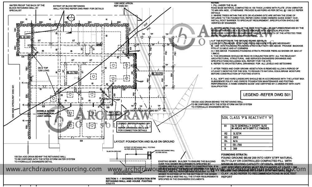 Structural Detailing Drawing Project Wellington